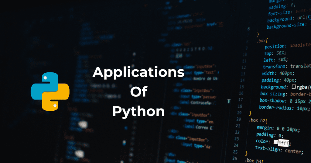 Applications Of Python