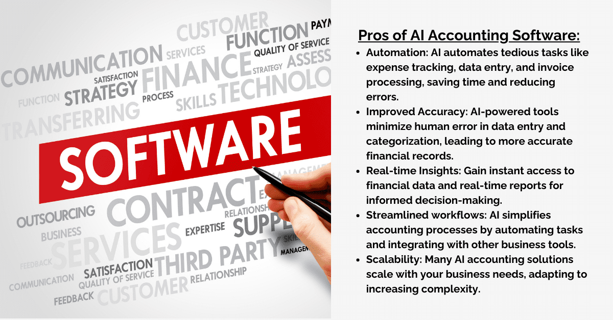 Pros of AI Accounting Software